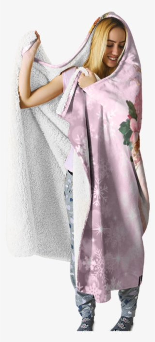 3d I'm Pigalohic Full-print Hooded Blanket