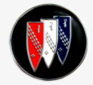 Console Lid Emblem 1965-72 Buick - 1967 Skylark Buick Emblem
