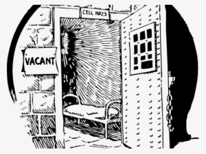 Jail Cell Clipart - Open Jail Cell Clipart