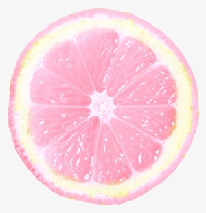 Graphic Library Download Lemon Transparent Pink - Lemon Half