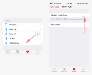Tap On The Heart Rate Monitor That You Would Like To - Pair Heart Rate Monitor With Iphone