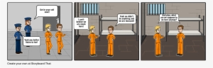 Jail-time - Cartoon