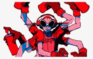 Just Like Bart - Jet Set Radio Future Art