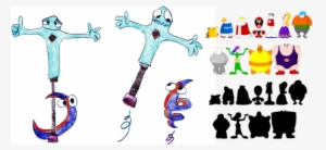 Or Janine And Chickotee A Pogo Stick And An Actual - Cartoon