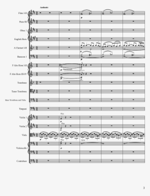 Andante From Second Symphony In F Sharp Minor Op - Christmas Festival Leroy Anderson Page 5