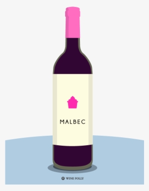 Malbec Wine Bottle