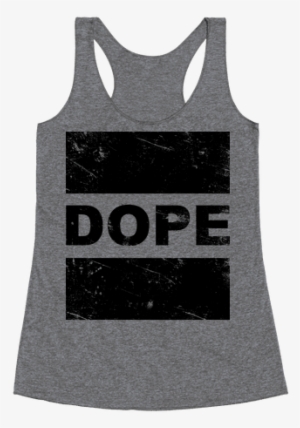 Dope Racerback Tank Top - Naruto Workout Shirt
