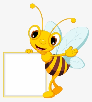 Clipart Frames Bee Clipart Frames Bee Transparent Free - Name Tag Animals Hd