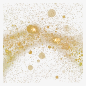 Ftestickers Effect Overlay Glitter Sparkle Gold - Portable Network Graphics