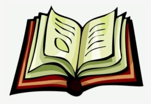 Open Book Clip Art Color - Book Clipart
