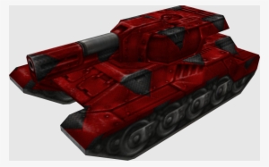 Red Suit Paint Equipped - Churchill Tank