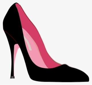 High-heels Stiletto Shoe Fashion Black Pin - Heel Clipart