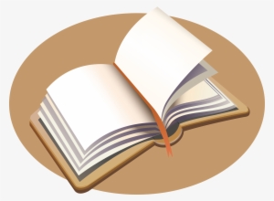 Picture Of An Open Book - Bible Clip Art Png