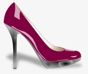 Clip Art At Clker Com Vector Online - Women Shoes With Transparent Background