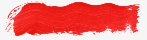 59 Red Paint Brush Stroke - Paintbrush