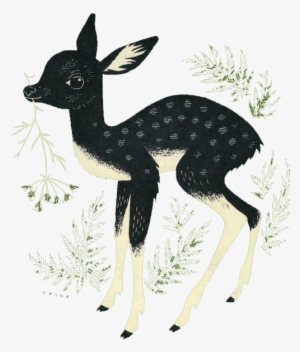 Gailmariefranklin Deer Illustration, Pattern Illustration, - Illustration