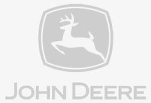 John Deere Logo White