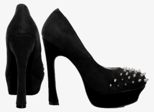 Black Women Shoes Png Image - Women Black Shoes Png