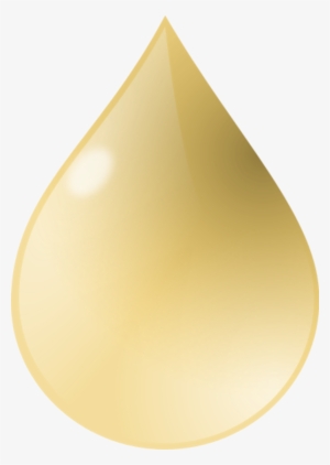 Vector Clip Art - Yellow Water Drop Png
