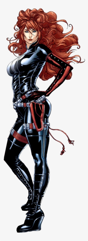 Black Widow From The Avengers - Veuve Noire Marvel Comics