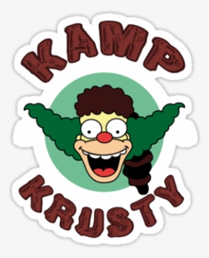 Stars - Simpsons Kamp Krusty Logo