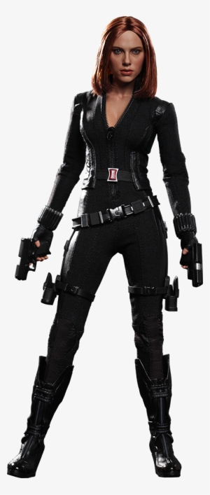 Black Widow Png Picture - Hot Toys Captain America - The Winter Soldier Black