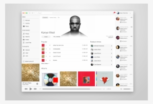 Kanye West 2x - User Interface Design