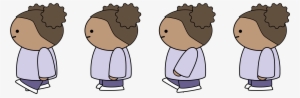 This Free Icons Png Design Of Walking Girl 2 Sprite