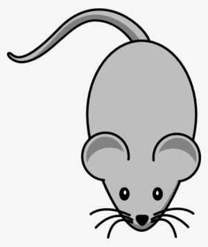 Grey Clipart Mouse Animal - Clipart Mouse