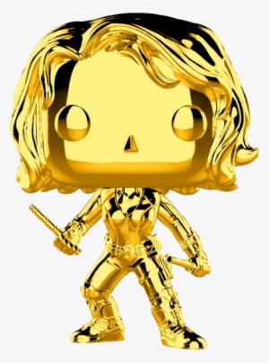 Marvel Studios 10th Anniversary - Black Widow Gold Chrome