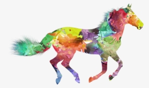 Free Photo Nice Horse Painted Colorful Max - Colorful Horse