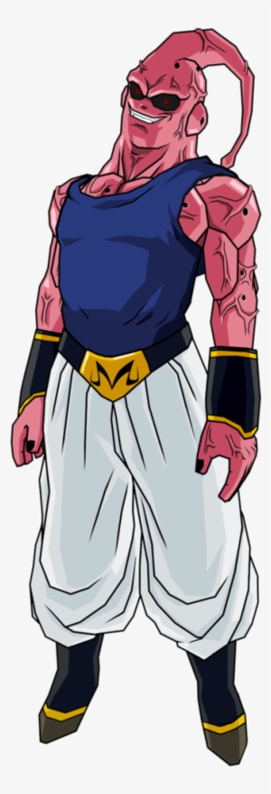 Super Buu Abs Vegeta By Db Own Universe Arts-d39m5t6 - Majin Vegeta Base Form