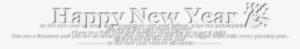 Latest New Year Png [by Sachin]] - Monochrome