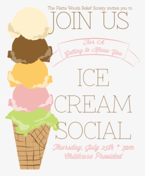 Ice Cream Social Poster - Free Editable Ice Cream Social Flyer