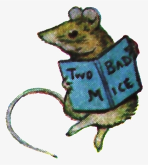 Beatrix Potter Inside Cover Two Bad Mice Transparent - Beatrix Potter Illustrations