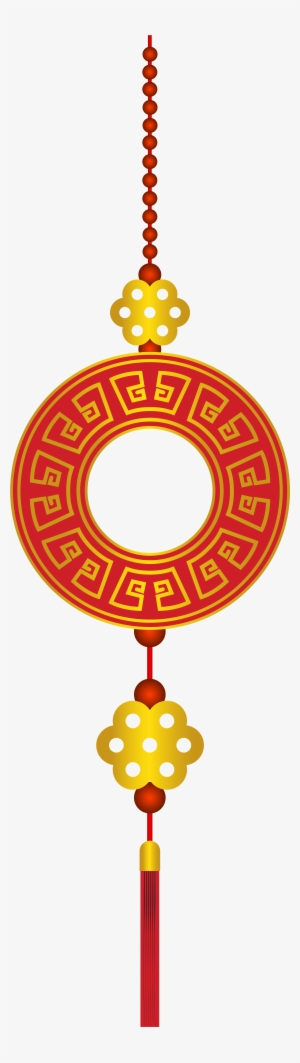 Chinese New Year Decor Png Clip Art - Adornos Chinos Png