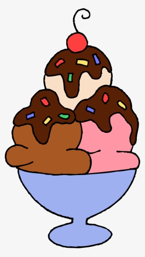Hot Fudge Ice Cream Sundae - Hot Fudge Sundae Clipart
