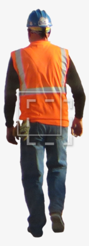 Construction Worker With Gloves In Pocket - Construction Worker Photoshop