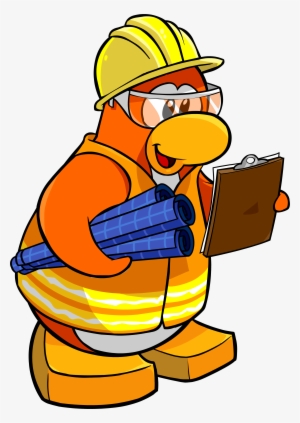 News 356 Support Story Construction Worker - Construction Worker Club Penguin
