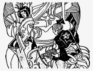 Japanese Clipart Empress - Clip Art