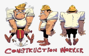 Construction Worker Earthling From Toejam And Earl - Cartoon