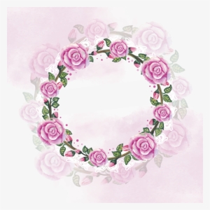 Watercolor Painting Wreath Clip Art - Watercolor Painting