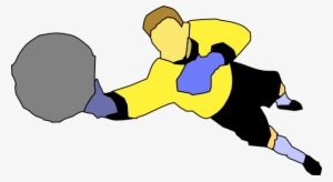 Soccer Goal Keeper Clip Art - Goal Keeper