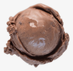 Chocolate Chocolate Chunk - Ice Cream Top View Png