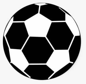 Football Clipart Black And White - Football Black & White