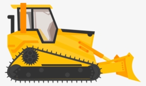 Bulldozer Excavator Heavy Machinery Construction - Bulldozer Png