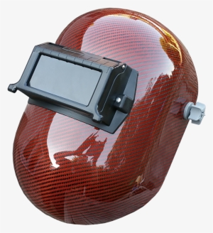 Orange Carbon Fiber Welding Helmet - Jackson Safety Nexgen Welding Helmet