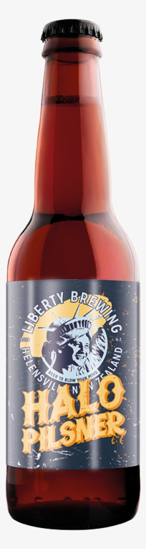Liberty Brewing Halo Pilsner 330ml Bottle New - Pilsner