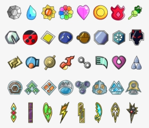 All Pokemon Badges Through Black And White - Pokemon Ash All Badges