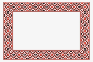 Embroidery Frame Png Clipart Picture Frames Borders - Clip Art